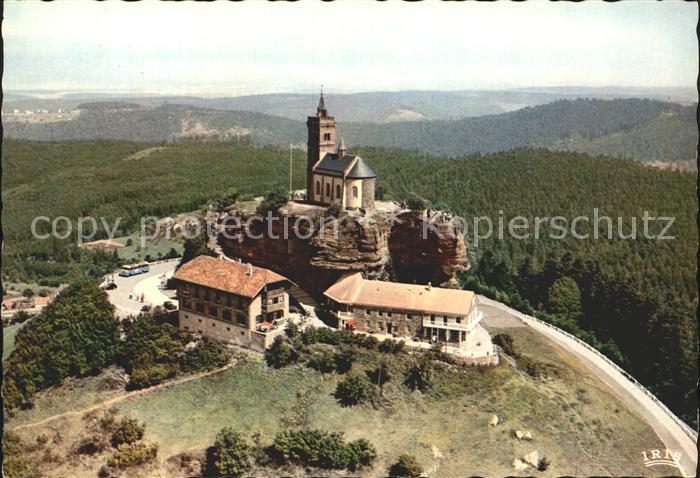 Dabo Moselle rocher et la Chapelle Saint Leon