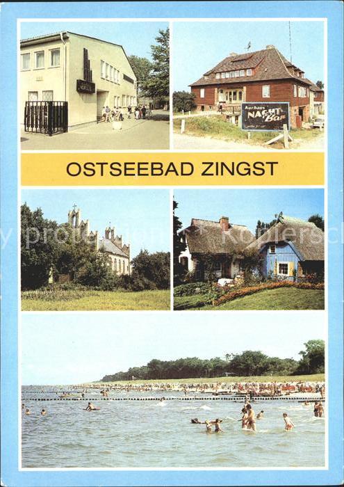 Zingst Ostseebad Restaurant Nordlicht Kurhaus Peter Paul Kirche