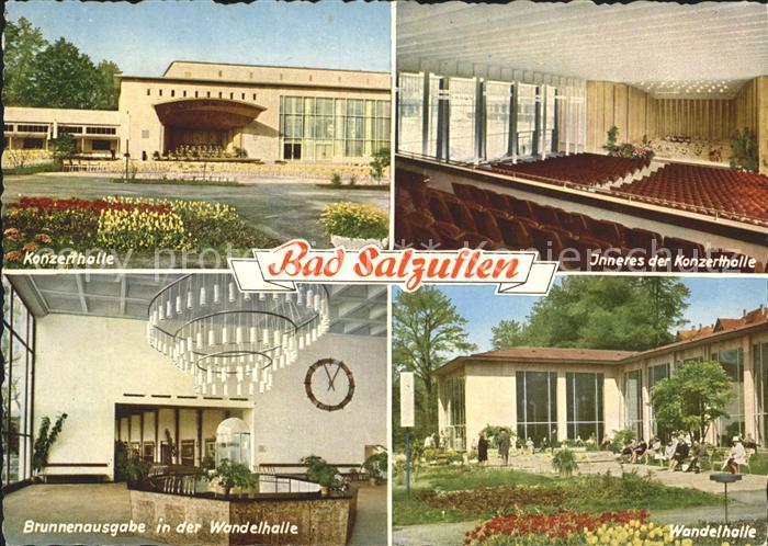 Bad Salzuflen Konzerthalle Wandelhalle Brunnenausgabe