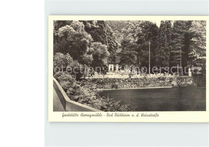 Bad Duerkheim Gaststaette Herzogmuehle