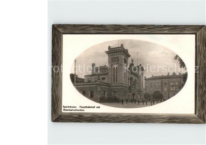 SAARBRueCKEN Saarland Hauptbahnhof Elisenbahndirektion
