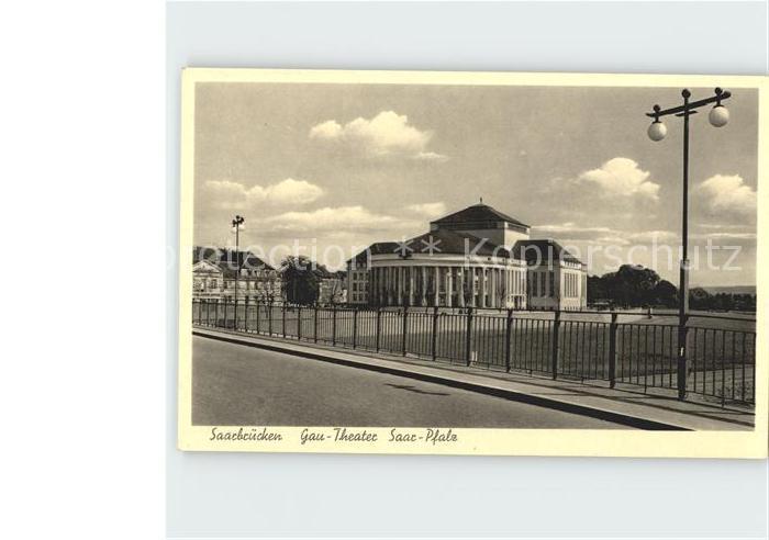 SAARBRueCKEN Saarland Gau- Theater