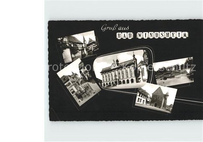 Bad Windsheim Brunnen Kirche