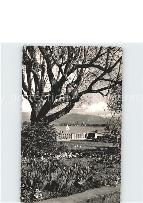 Lindau Bodensee Blick auf die Insel