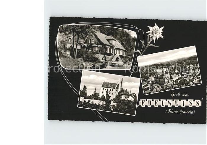 Goessweinstein TerrassenCafe Edelweiss Fliegeraufnahme