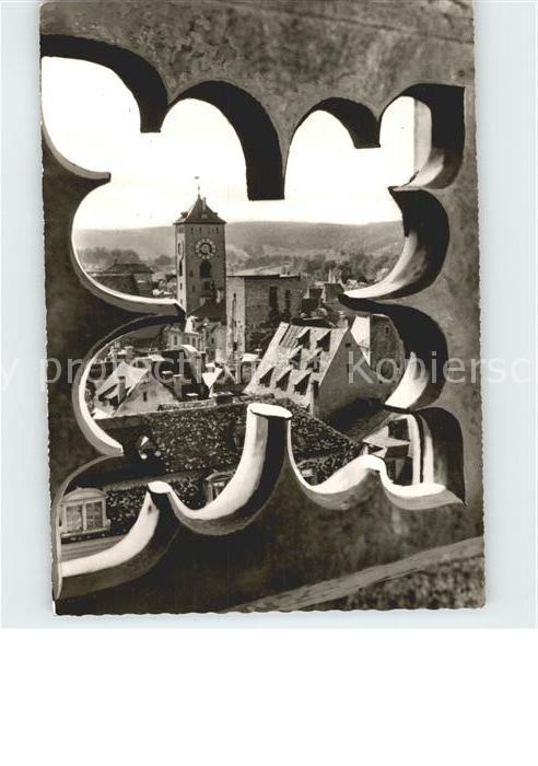 REGENSBURG Bayern Blick vom Dom zum alten Rathaus