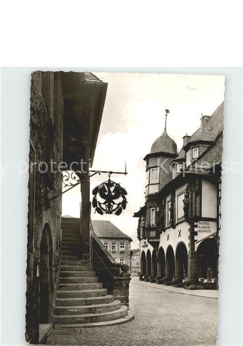 GOSLAR Harz Niedersachsen Hotel Kaiser Worth