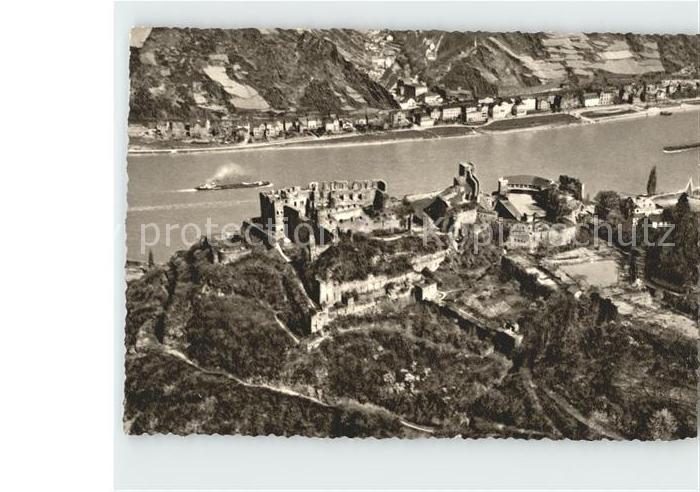 St Goar Ruine Rheinfels Fliegeraufnahme