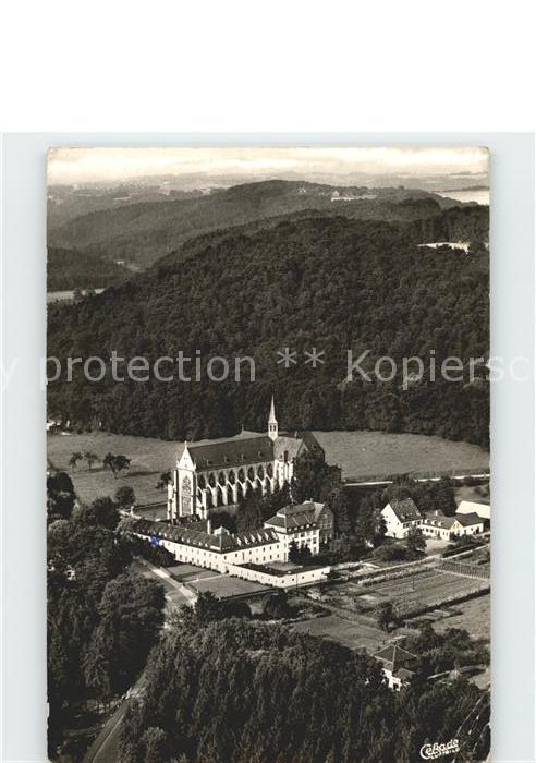 Altenberg Rheinland Fliegeraufnahme Dom
