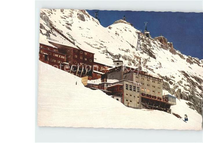 Zugspitze Zugspitzbahn Hotel Schneefernerhaus