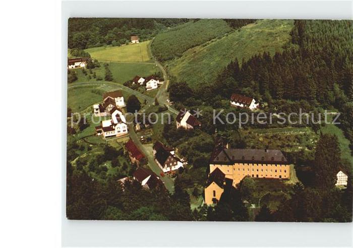 Marienthal Westerwald Fliegeraufnahme Wallfahrtskirche Zur Schmerzhaften Mutter