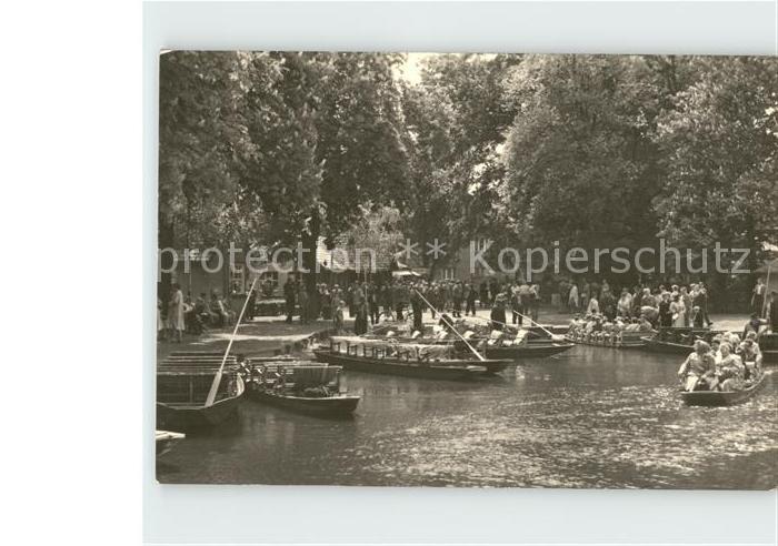 Luebbenau Spreewald Kahnabfahrtsstelle