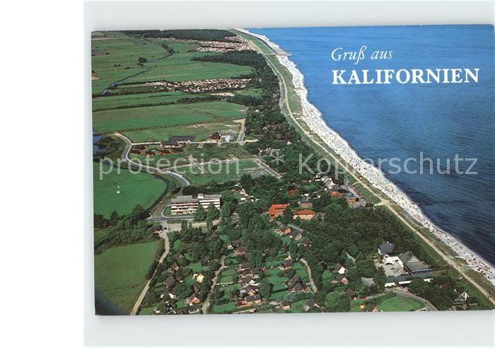 Kalifornien Ostseebad Fliegeraufnahme