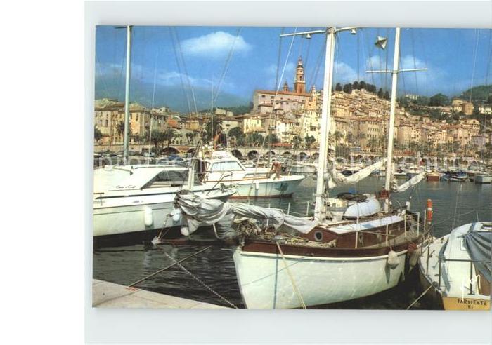 Menton Alpes Maritimes Hafen