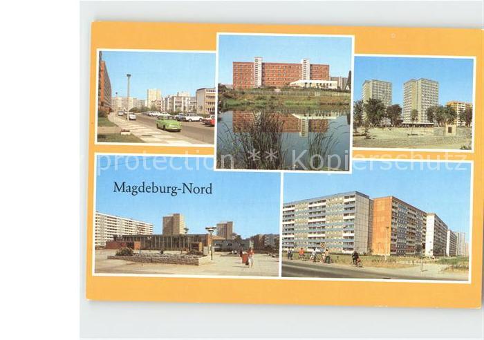 MAGDEBURG  CITY Salvador- Allende- Strasse Feierabendheim