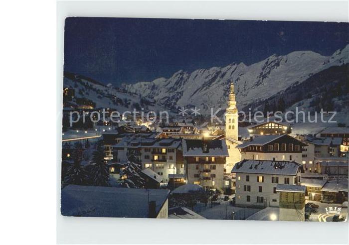 Clusaz La Ombres Lumières sur la station