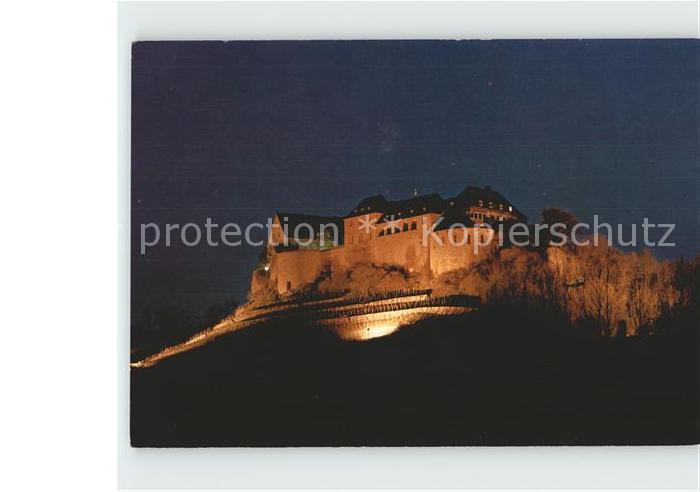 Bad Muenster Stein Ebernburg Ebernburg Nacht