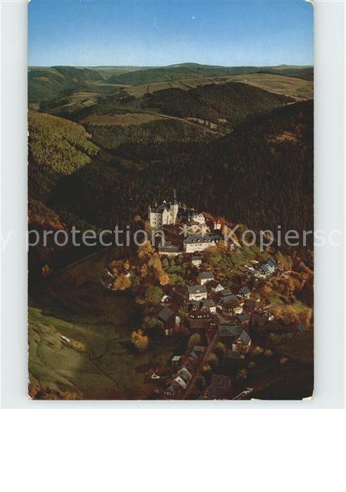 Lauenstein Oberfranken Burg Lauenstein Fliegeraufnahme