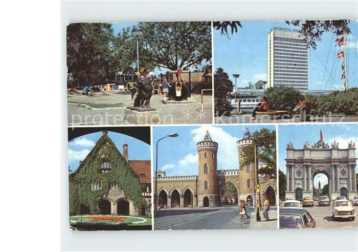 Potsdam Freundschaftsinsel Interhotel Potsdam