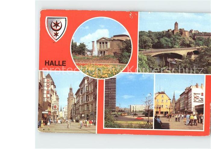 Halle Saale Theater des Friedens Burg Giebichenstein