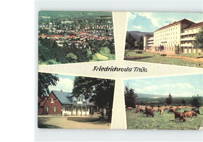 Friedrichroda FDGB- Heim Heuberghaus Am Rennsteig