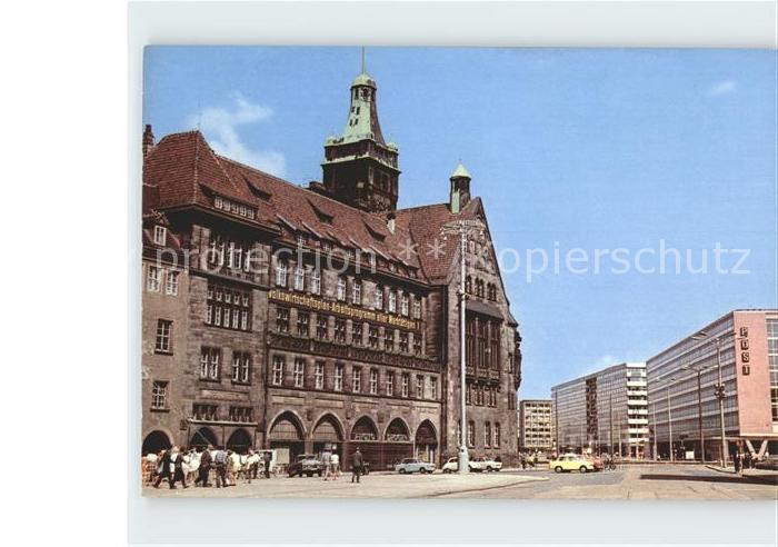 Karl-Marx-Stadt CHEMNITZ Markt Rathaus