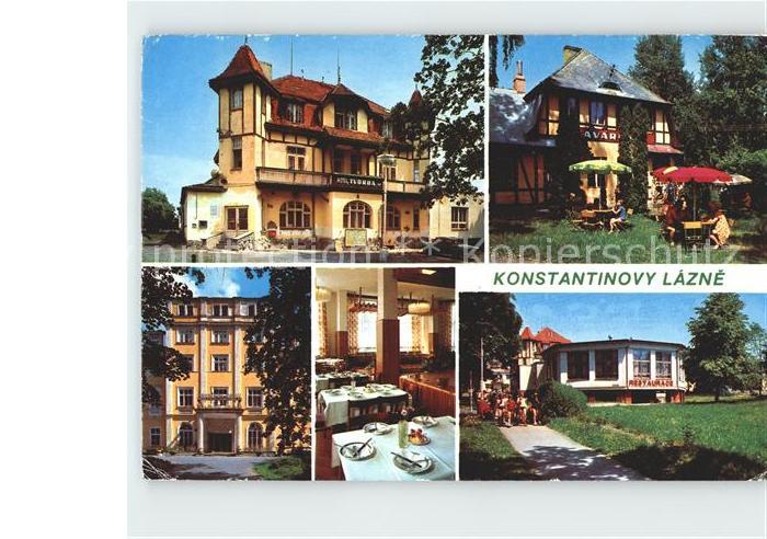 Konstantinovy Lazne Hotel Tvorba