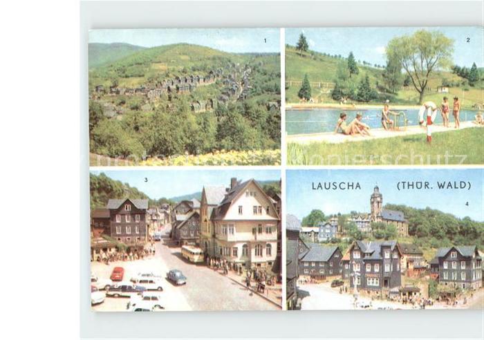 Lauscha Schwimmbad Kulturhaus Huettenplatz