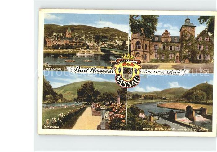 Nassau Bad Schloss Lahnanlagen