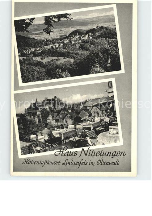 Lindenfels Odenwald Haus Nibelungen