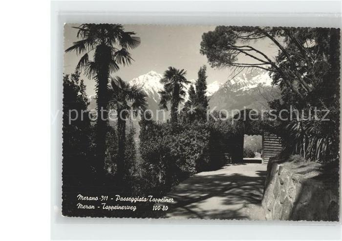 Merano Meran Tappeinerweg