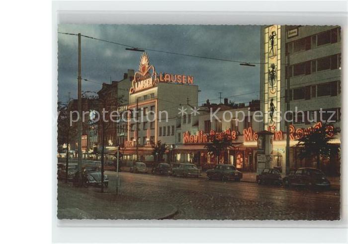 HAMBURG CITY Reeperbahn Nacht