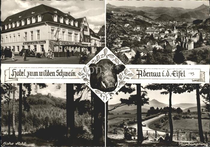 Adenau Ahrweiler Rheinland-Pfalz Hotel zum wilden Schwein Nuerburgring Hohe Acht