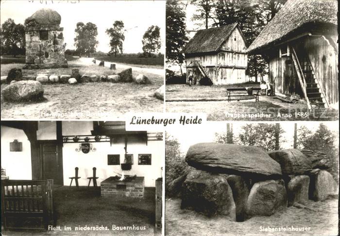 Lueneburger Heide Treppenspeicher Siebensteinhaeuser Flett Bauernhaus