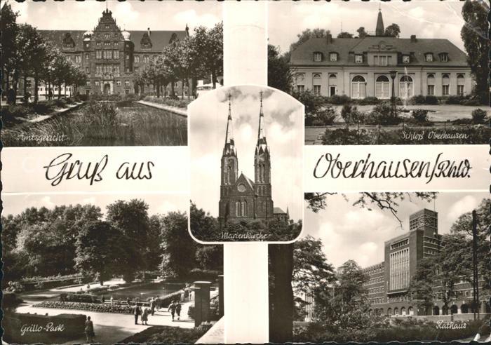 Oberhausen Amtsgericht Schloss Rathaus