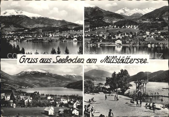 Seeboden Millstaettersee mit Millstaettersee