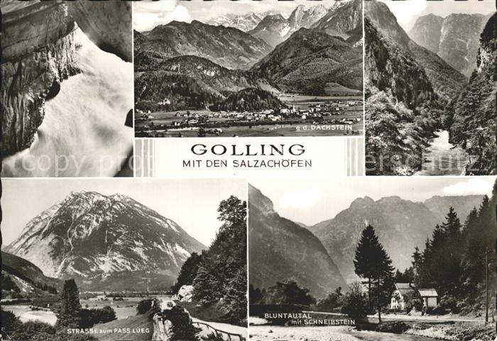 Golling Salzach mit den Salzachoefen