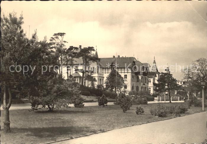 Zinnowitz Ostseebad Usedom Promenade der Voelkerfreundschaft