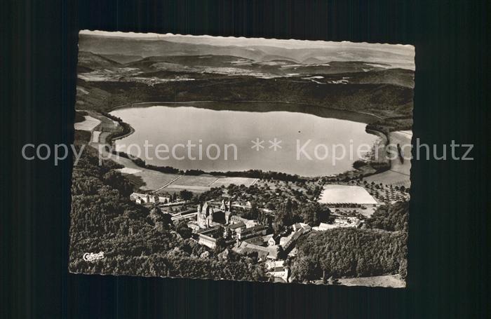 Maria Laach Glees Fliegeraufnahme mit Abtei