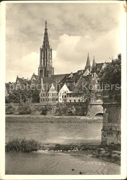 Ulm Donau mit Muenster