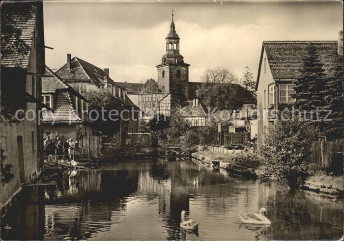 Bad Berka Klein Venedig Schwaene