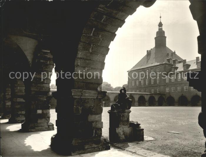 Gotha Thueringen Schloss und Saeulengang