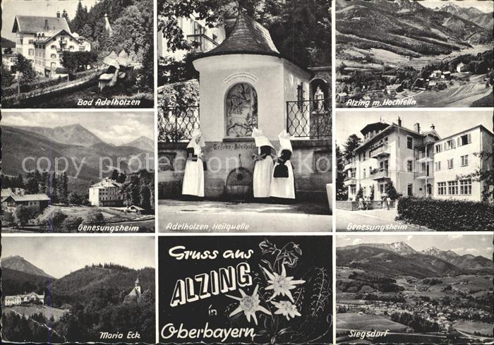 Alzing Traunstein Adelholzen Heilquelle Alzing Siegsdorf