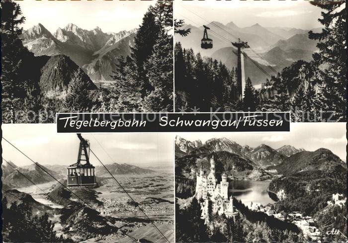 Schwangau Tegelbergbahn Schloss Schwanstein