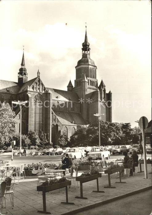 Stralsund Mecklenburg Vorpommern Kirchenpartie