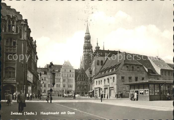 Zwickau Sachsen Markt Dom