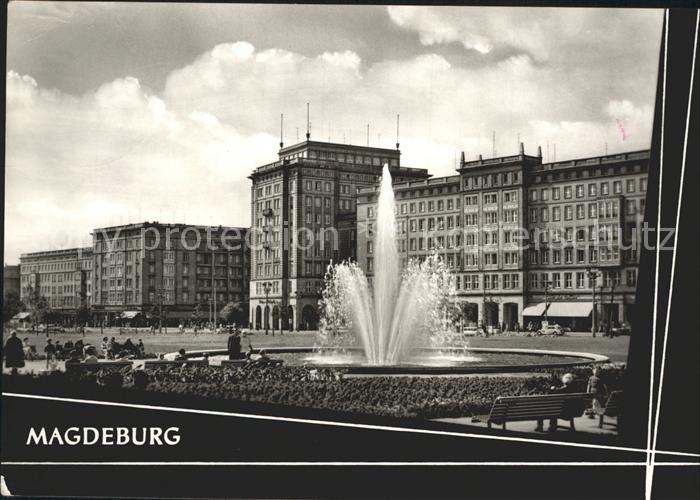 MAGDEBURG  CITY Wilhelm Pieck Allee