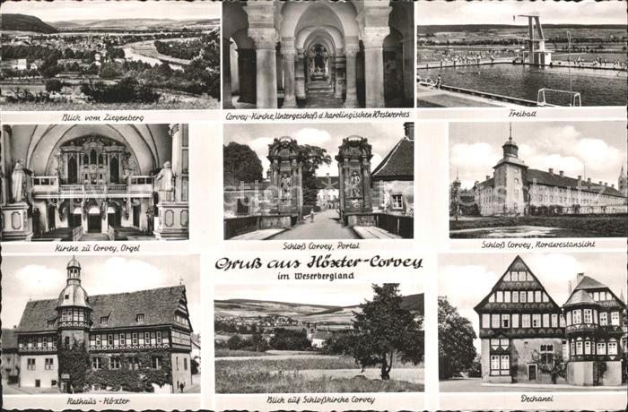 Hoexter Weser Corvey