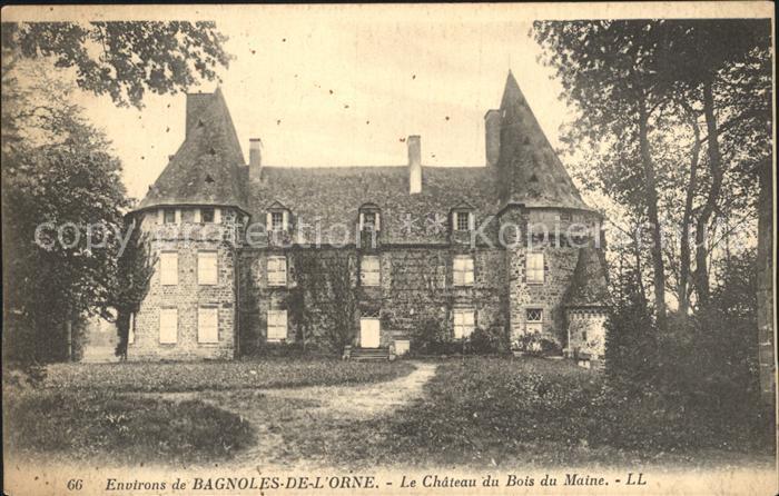 Bagnoles-de-l Orne Schloss
