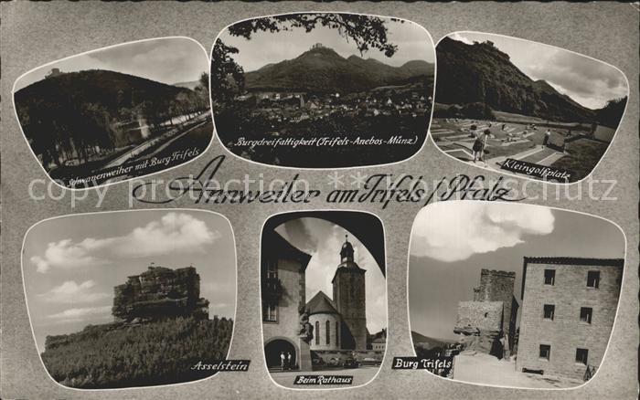 Annweiler Trifels Asselstein Burg Trifels Minigolf